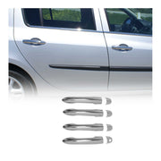 Couverture de poignée de porte pour Renault Clio 2005-2012 Break en Acier Inox