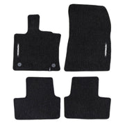 Tapis de Sol de Voiture pour Renault Captur II 2019-2026 Velours Noir 4Pcs