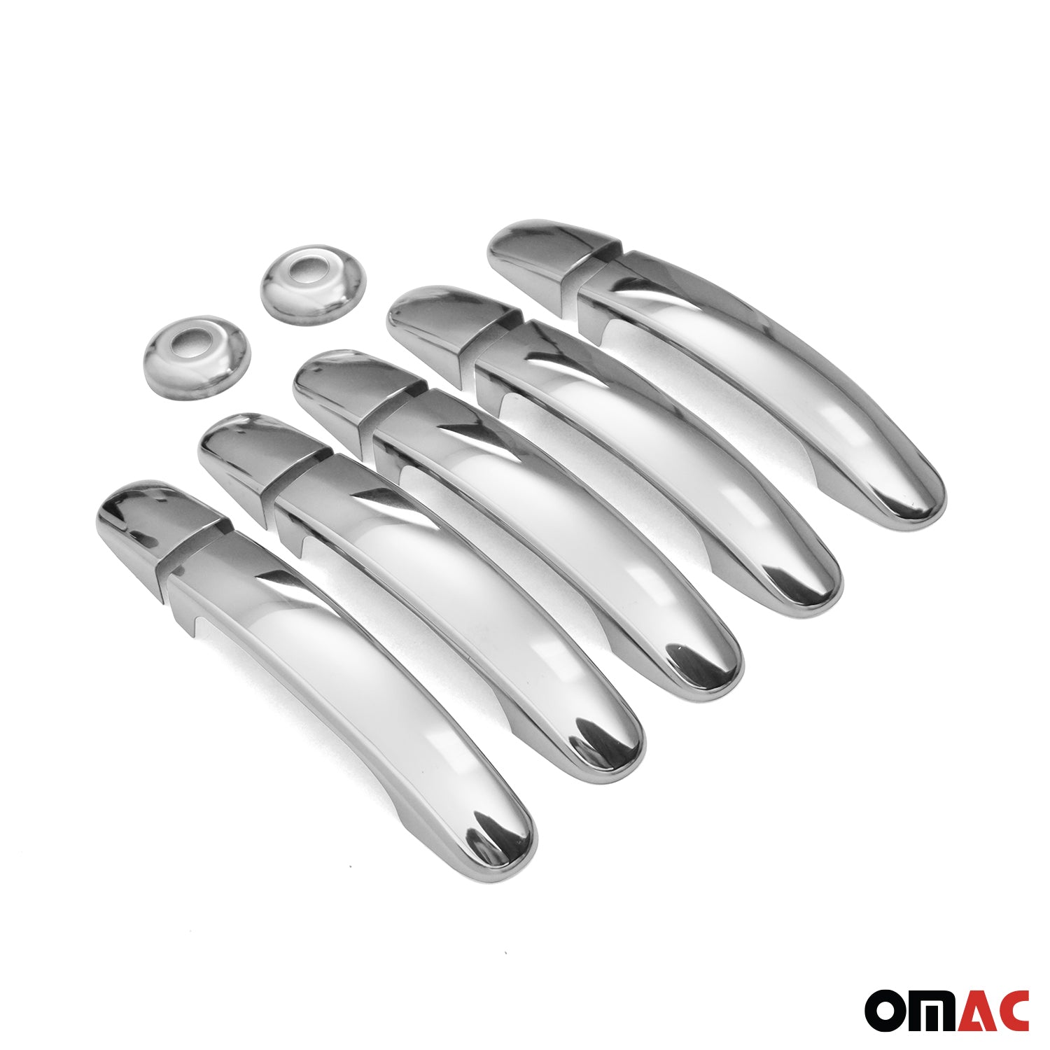 Couverture de poignée de porte pour Ford Transit 2015-2026 en Acier Inox 12Pcs