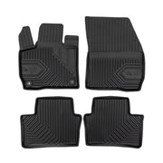 Tapis de Sol de Voiture pour Opel Astra Electric 2021-2026 TPE Durable Noir 4Pcs