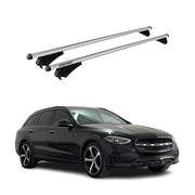 Tiger Barres De Toit Transversales pour Mercedes C-Klasse S206 2021-2026 Gris