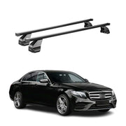Barres Transversales Menabo pour Mercedes Classe E W213 2016-2020 Noir