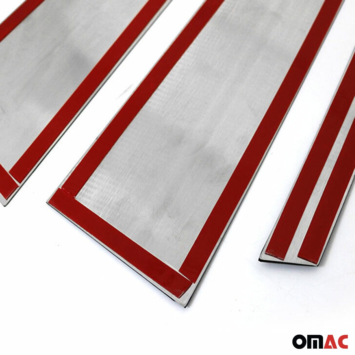 Couverture Garniture de pilier B pour Mercedes Classe C W205 2015-2021 inoxy