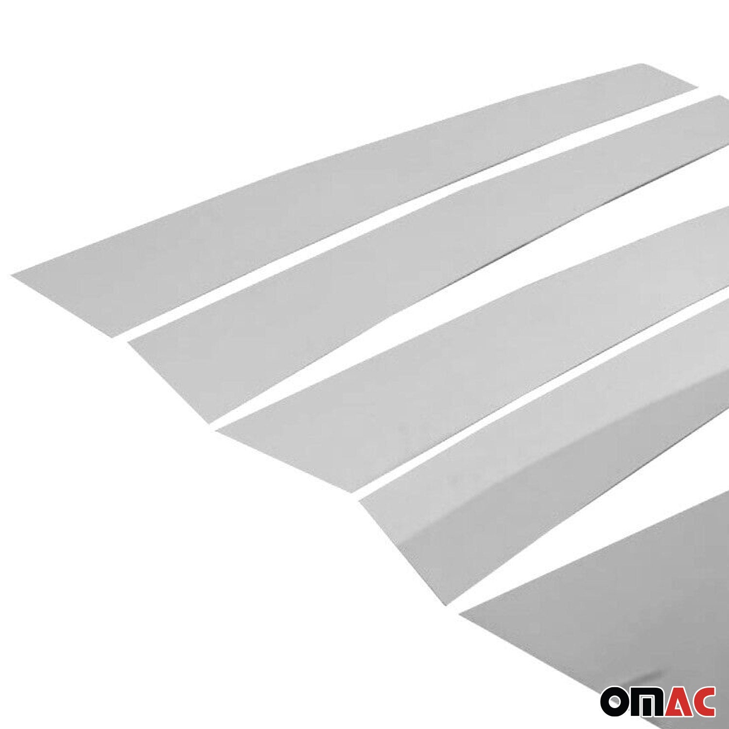 Couverture Garniture de pilier B pour Jeep Compass 2017-2025 en acier inox 6Pcs