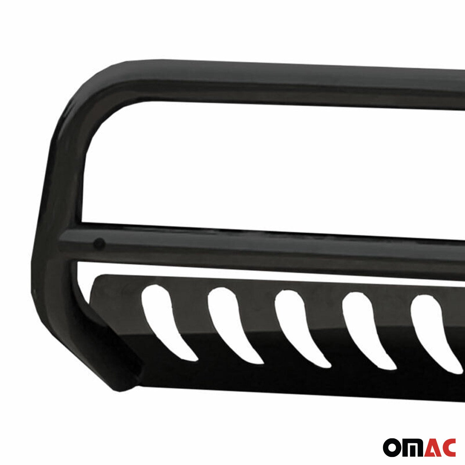 Pare-Buffle Avant Pour Dacia Duster mk1 2010-2017 en acier inoxy Noir