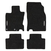 Tapis de Sol de Voiture pour Nissan Qashqai II 2013-2021 Velours Noir 4Pcs