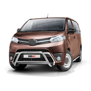 Pare-Buffle Avant Pour Toyota Proace 2016-2026 Acier Inoxydable Argent