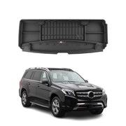 Tapis de Coffre pour Mercedes Classe GLS 2015-2019 Noir TPE