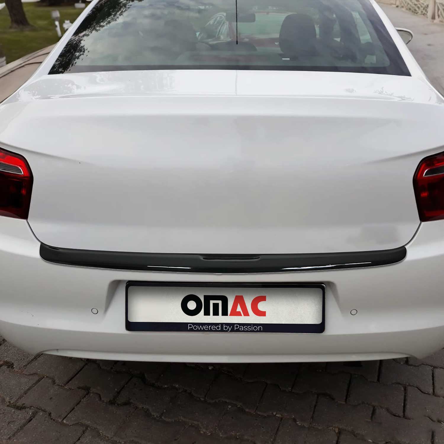 Protection Seuil Coffre Pare-Chocs pour Citroen C-Elysee 2012-2023 ABS Brillance