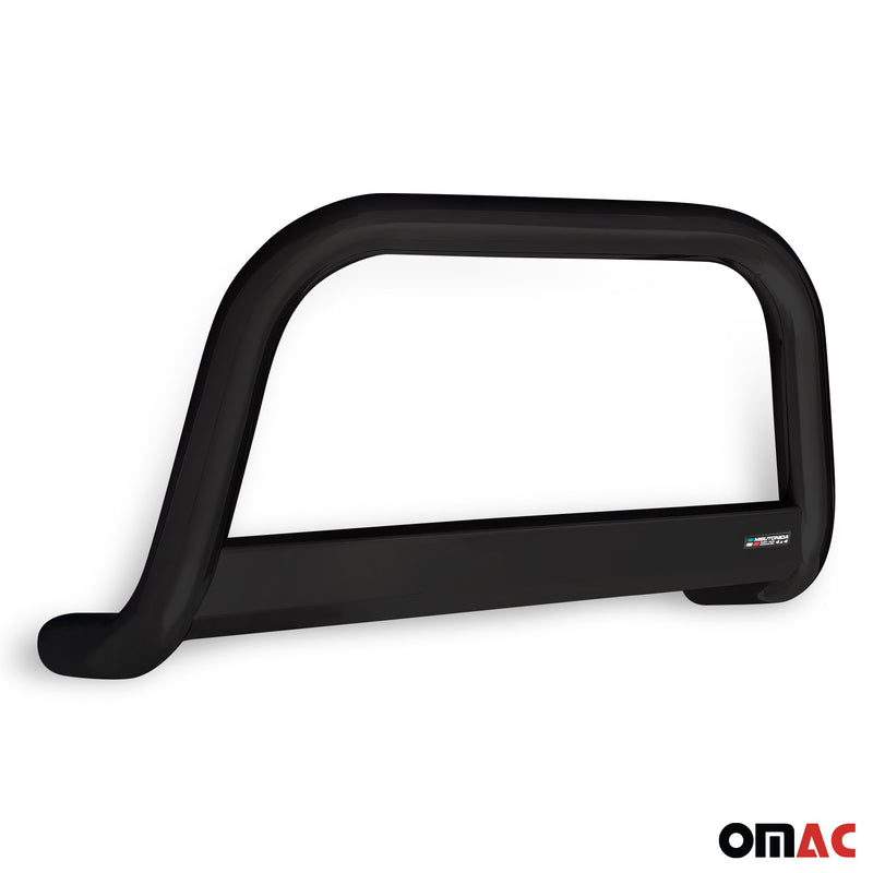 Pare-buffle Avant pour VW T6.1 Transporter 2019-2024 63mm en Acier Noir