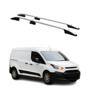 Barres de toit longitudinales pour Ford Connect 2014-2024 L1 Aluminium Gris
