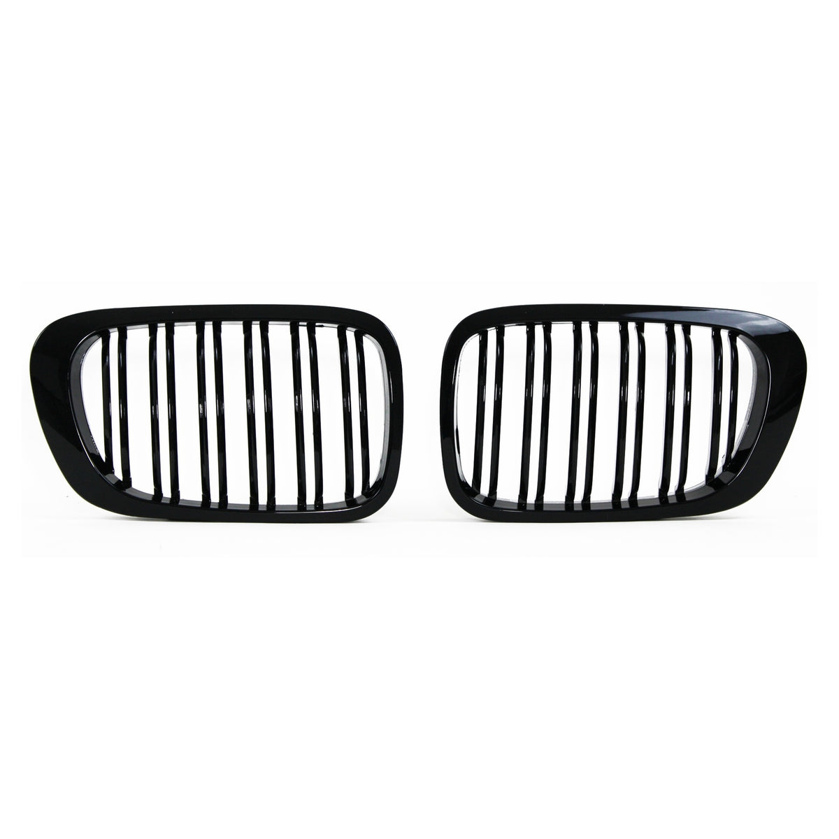 JOM Calandre pour BMW Série 3 E46 Bj.1999-2003 2-Portes ABS Noir Brillant