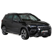Pare-buffle Avant pour Seat Ateca 2021-2026 FL 63mm en Acier Inoxydable Noir