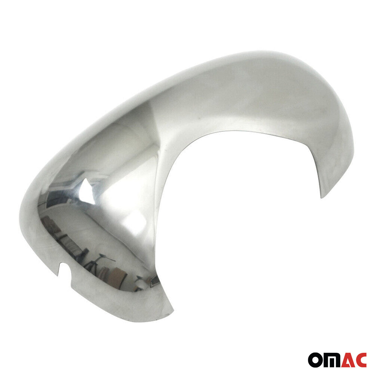 Coques de Rétroviseurs pour Opel Vivaro A 2001-2014 en Acier Chromé Argent