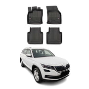 Tapis de Sol pour Skoda Kodiaq 2016-2022 TPE Noir