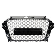 JOM Calandre pour Audi A3 8V Sport-Design ohne Emblem PDC Plastique