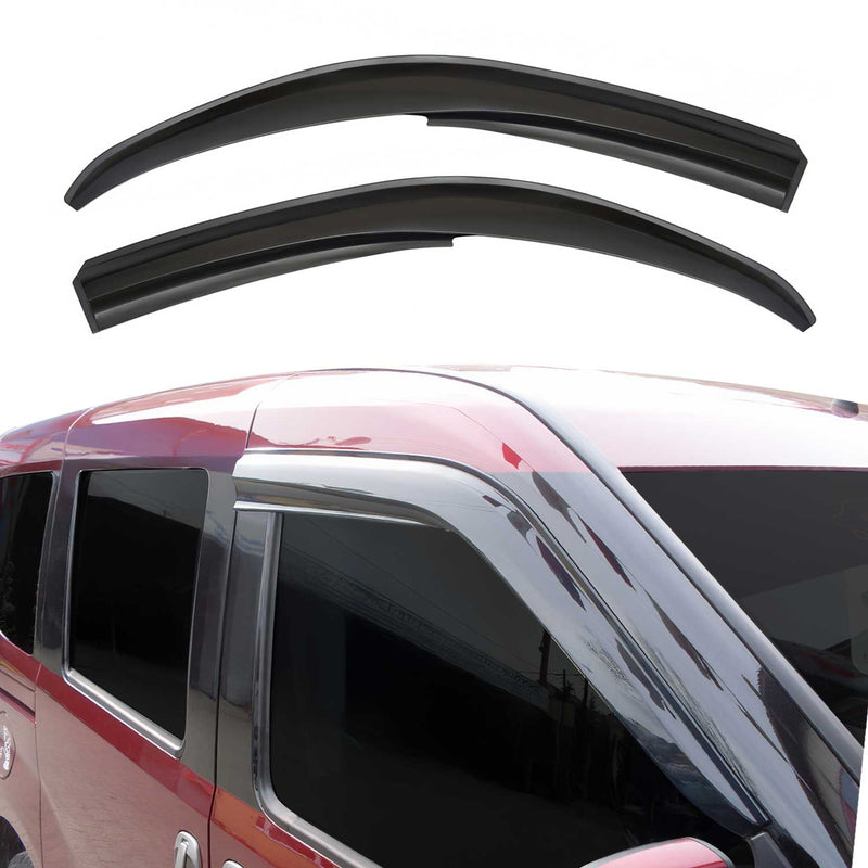 Déflecteurs De Vent Pluie D'air pour Fiat Doblo 2000-2010 Acrylique 2 Pcs