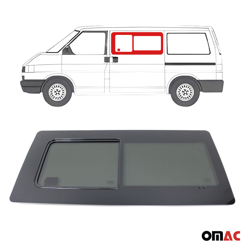 Vitre de Porte pour VW Transporter T4 1990-2003 L1 L2 Avant Gauche Coulissante