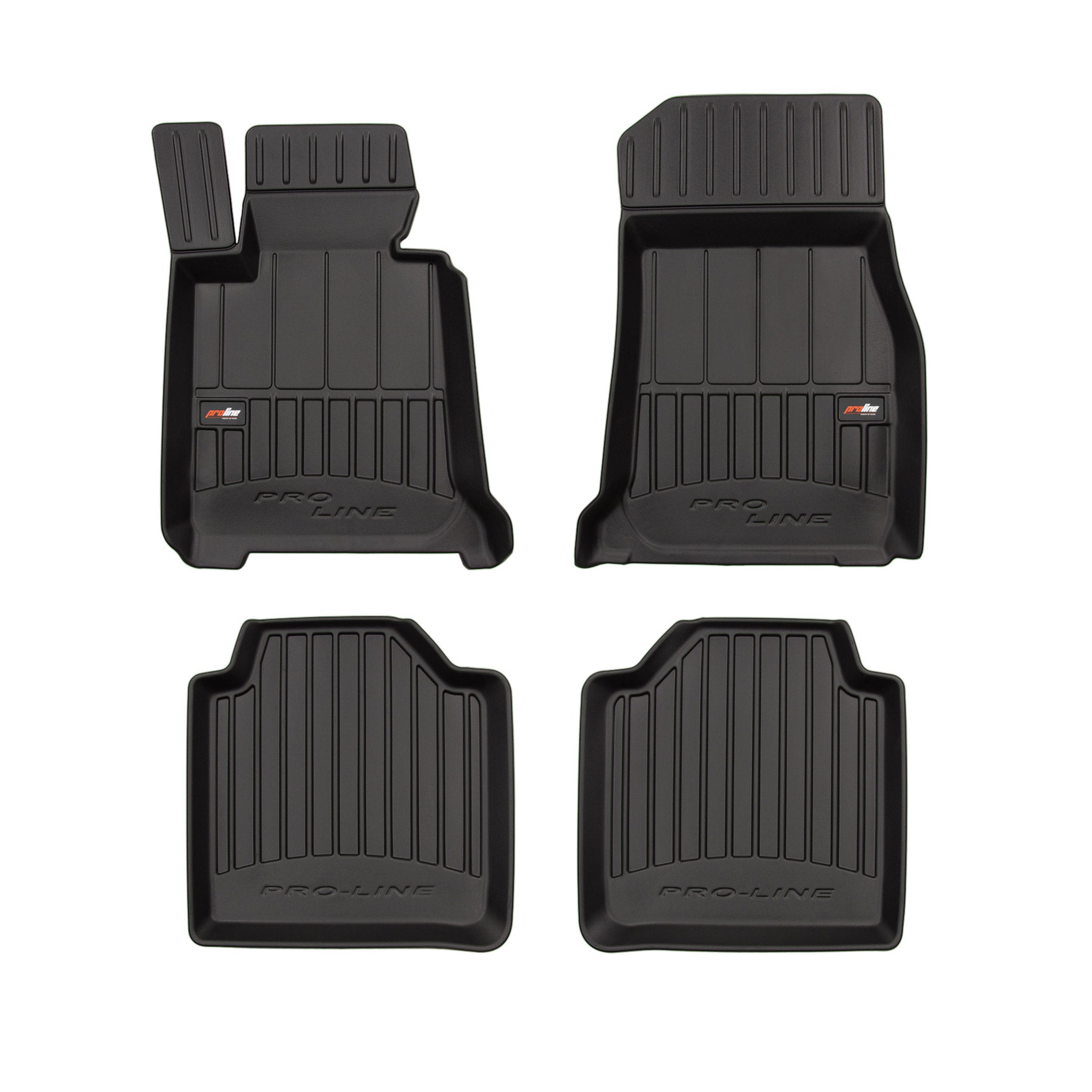 OMAC Tapis de sol caoutchouc pour BMW Série 3 GT F34 2013-2021 Premium