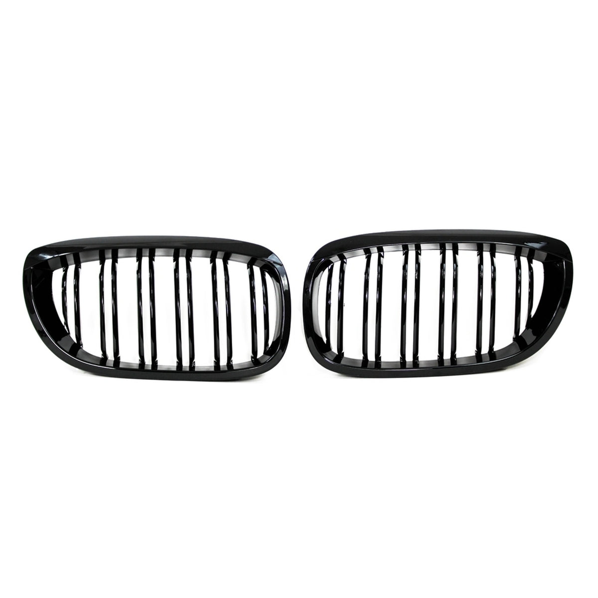 JOM Calandre pour BMW Série 3 E46 2-Portes 2003-2006 ABS Noir Brillant