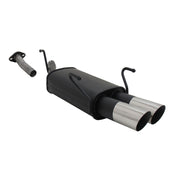 Échappement arrière sport Novus pour Opel Astra G Caravan 2x76mm MS-Design ABE