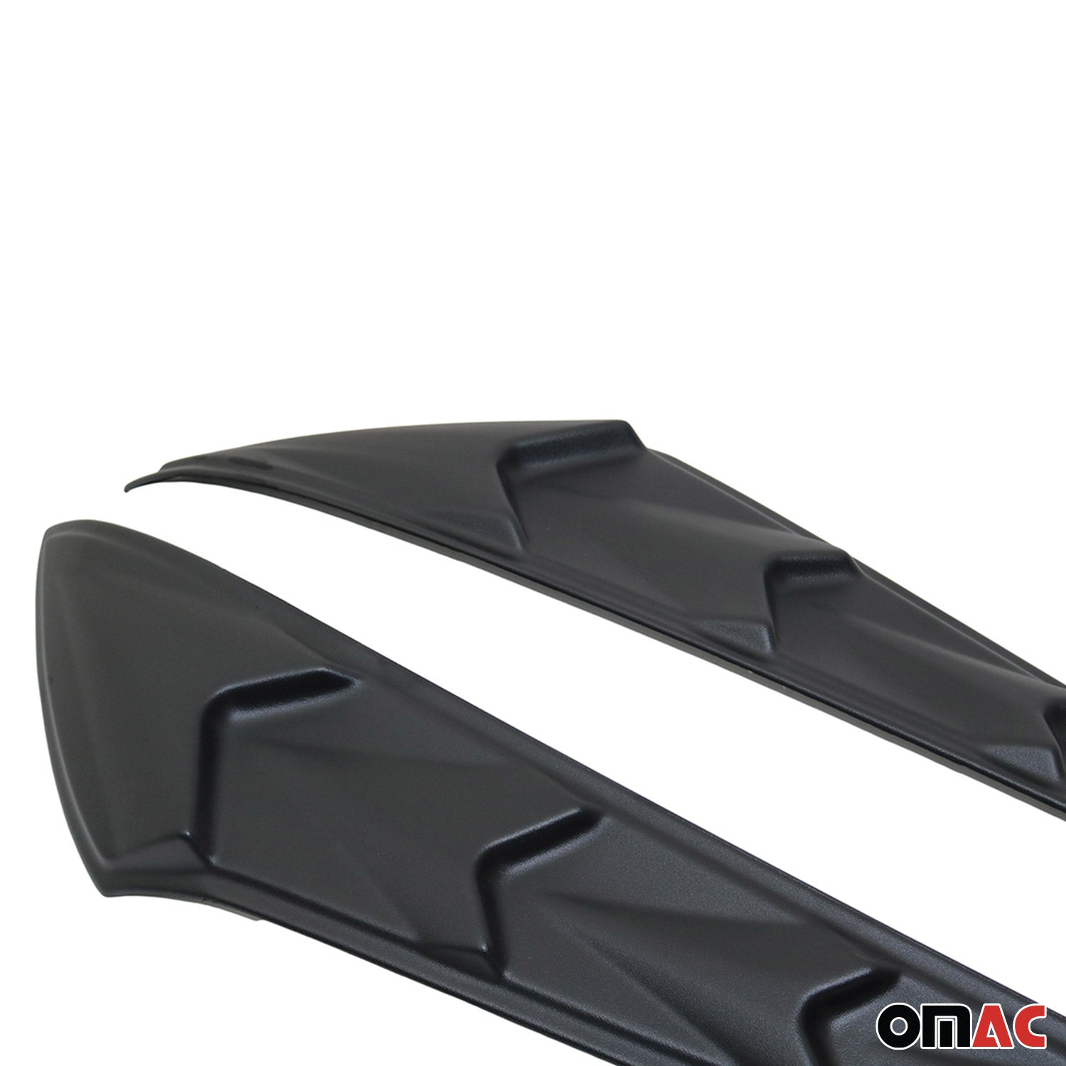 Deflecteurs d'air capot de voiture pour Dacia Duster 2018-2024 en ABS Noir 3 Pcs