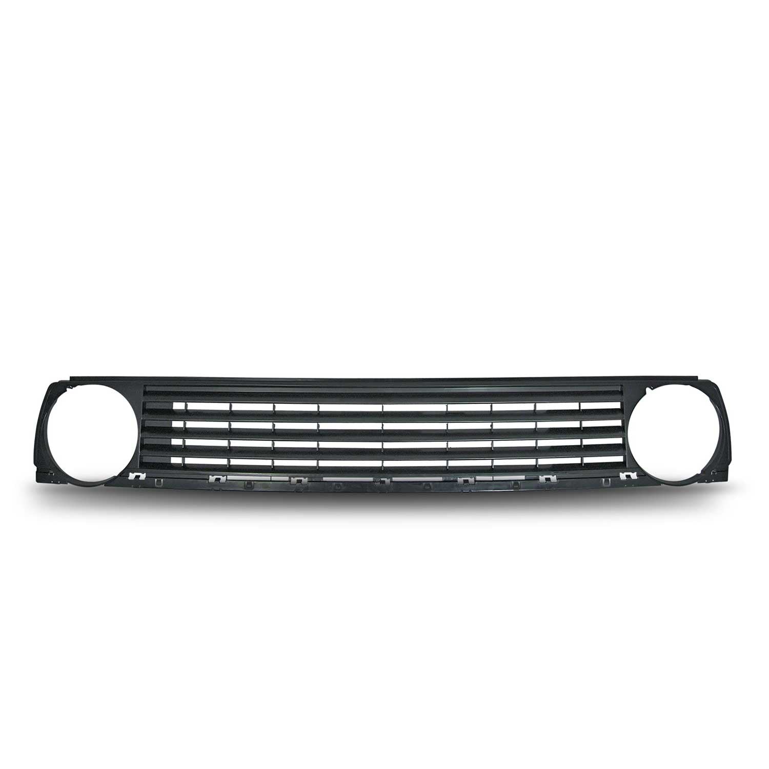 Calandre JOM Pare-chocs avant pour Volkswagen Golf 2 1983-1992 ABS Noir 1x