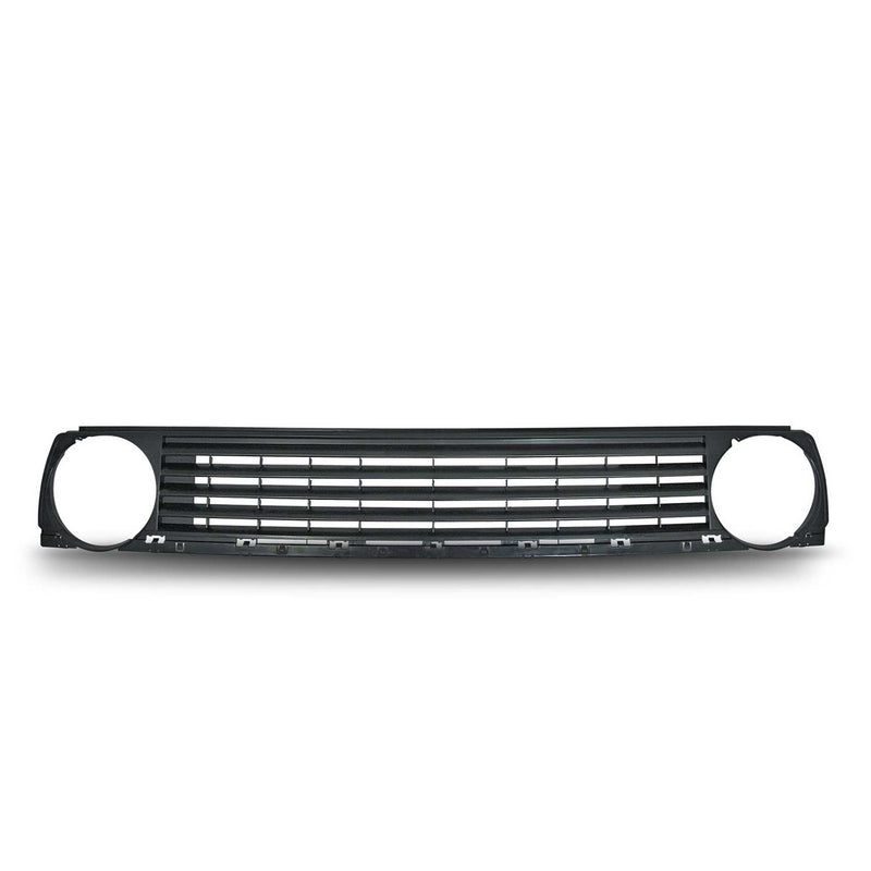 Calandre JOM Pare-chocs avant pour Volkswagen Golf 2 1983-1992 ABS Noir 1x
