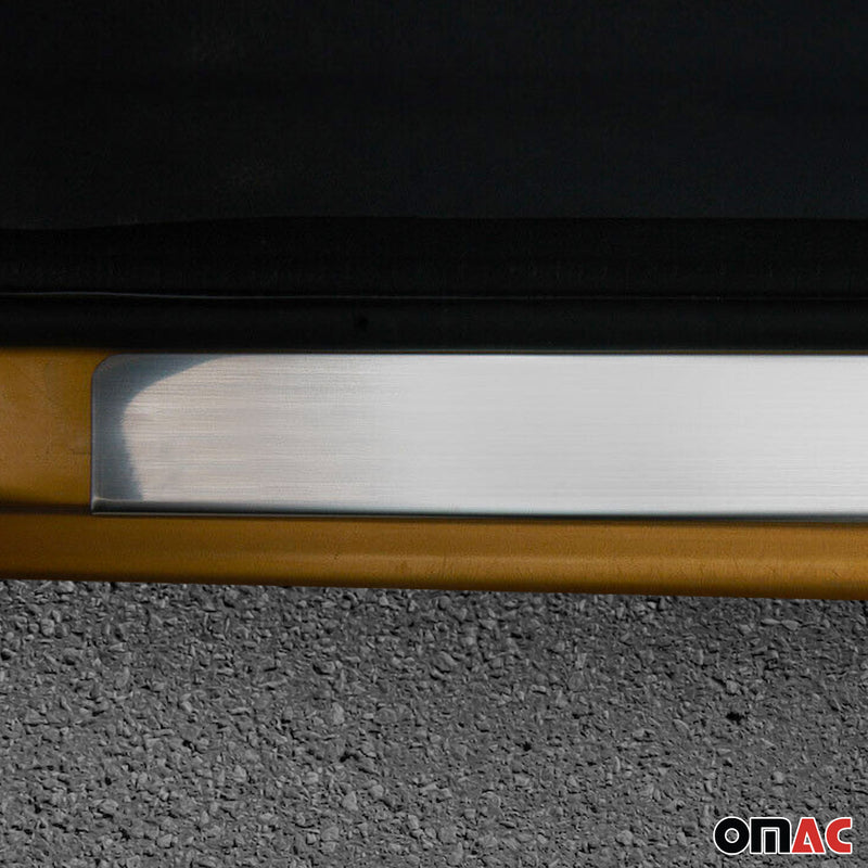 Seuils de porte pour Citroen C3 2002-2009 en acier inox Chromé