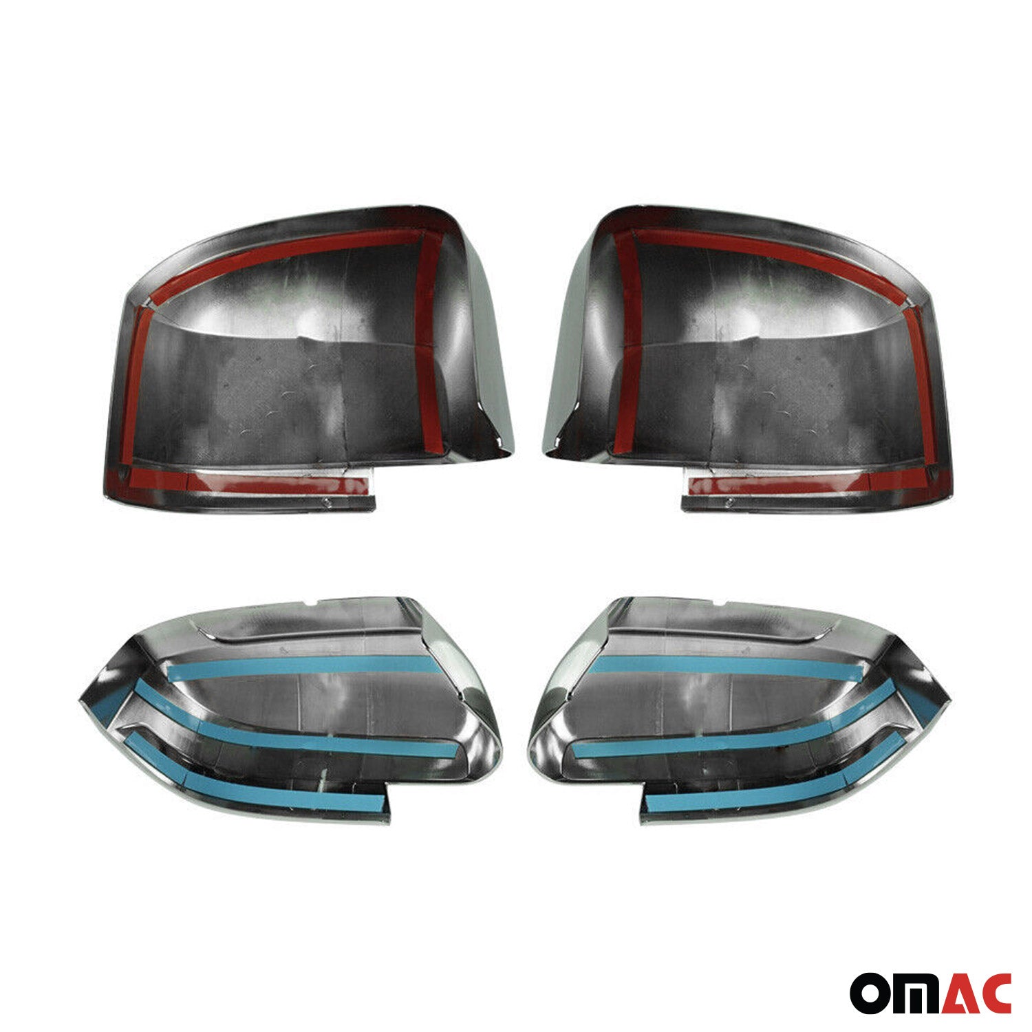 Coques de Rétroviseurs pour VW Grand California 2019-2026 en ABS Argent