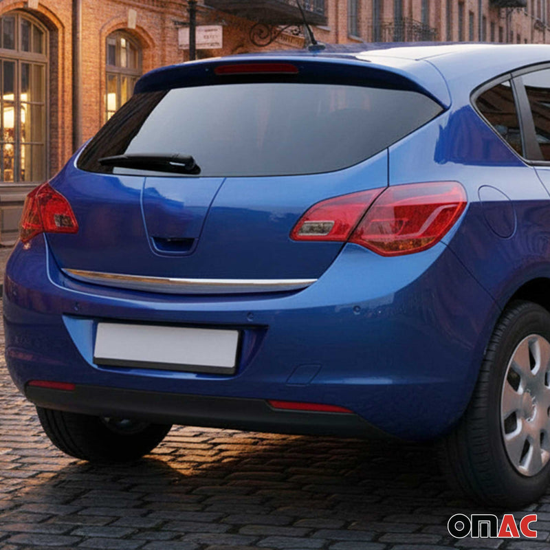 Garniture de Hayon Coffre pour Opel Astra J 2009-2015 acier inox