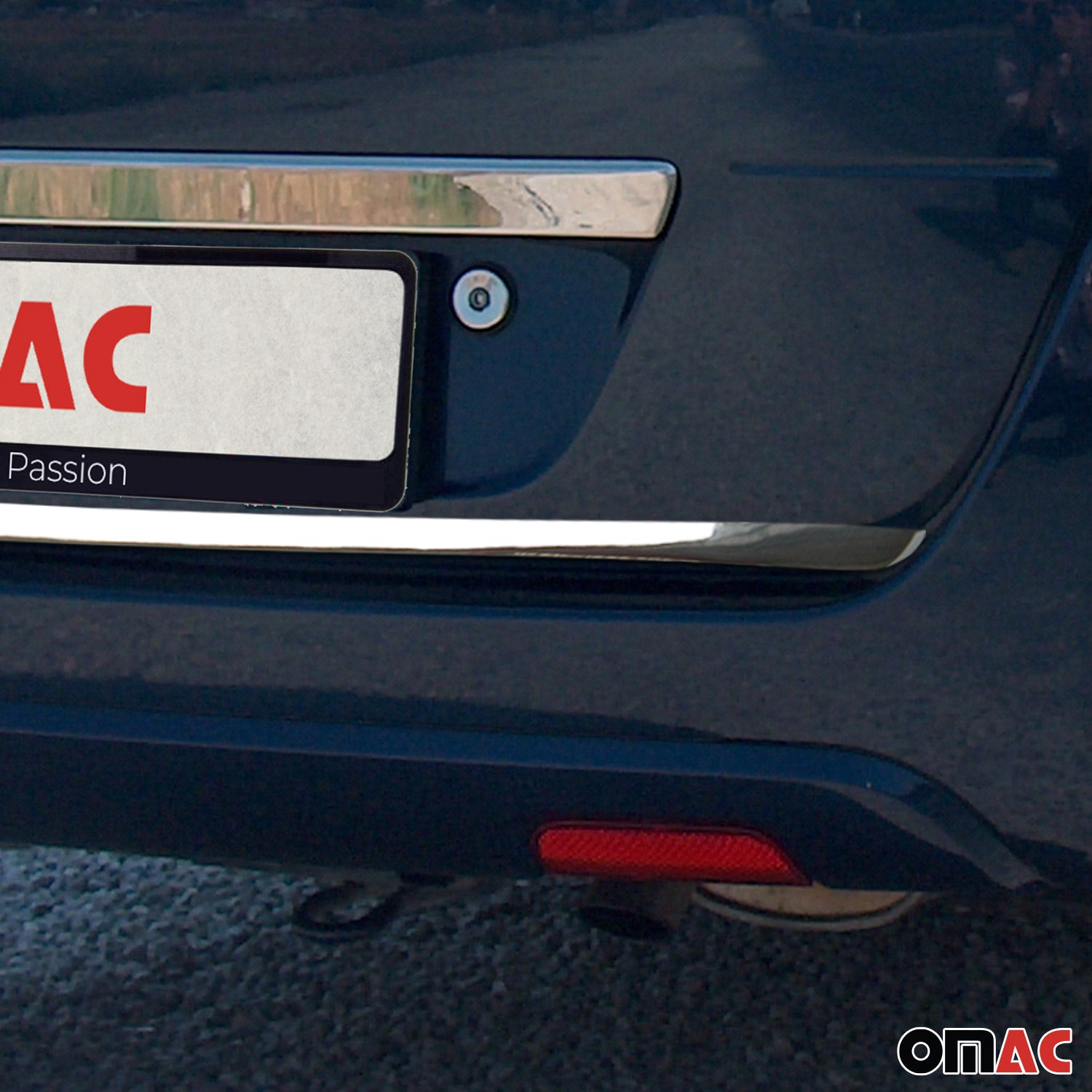 Arrière coffre couvercle moulure pour Citroen C4 Picasso 2013-2018 inox Chromé