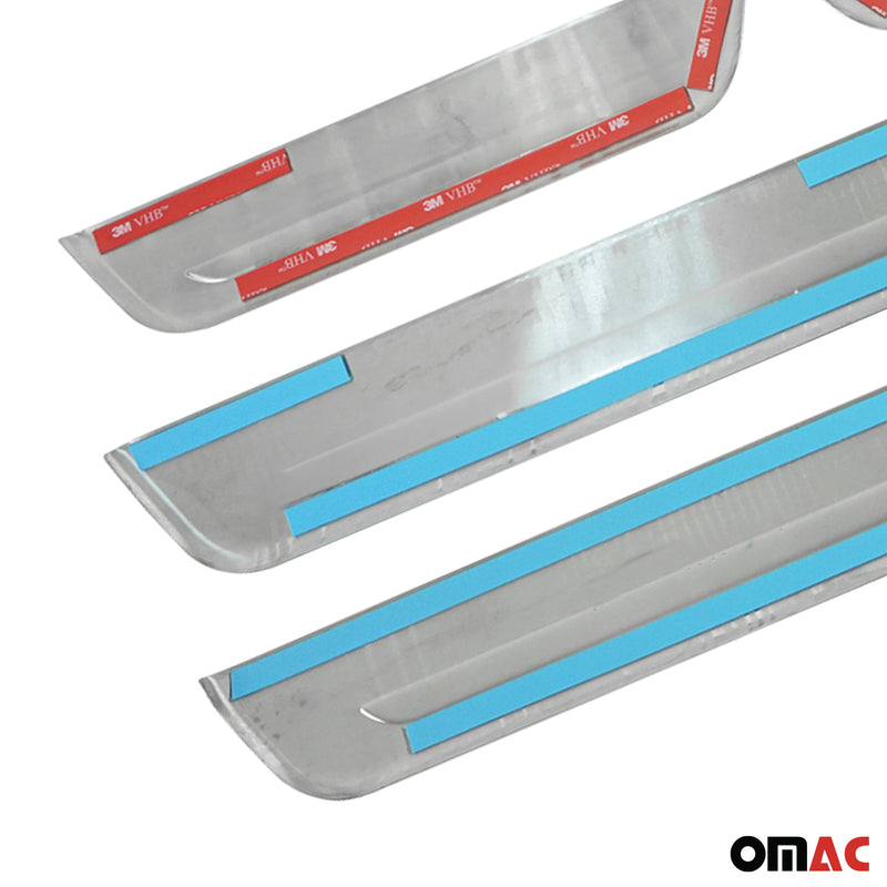 Couverture de Seuil de porte pour Hyundai Tucson 2004-2010 acier inox chromé 4x