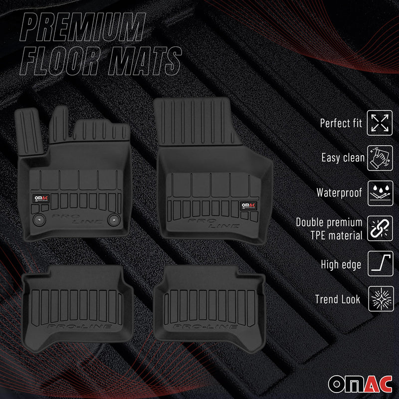 Tapis de Sol pour Seat e-Citigo 2019-2022 TPE Noir