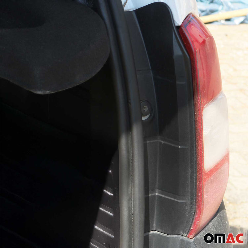 Kit Protection de Pare-Chocs arrière pour Dacia Duster 2010-2017 ABS Noir Mat