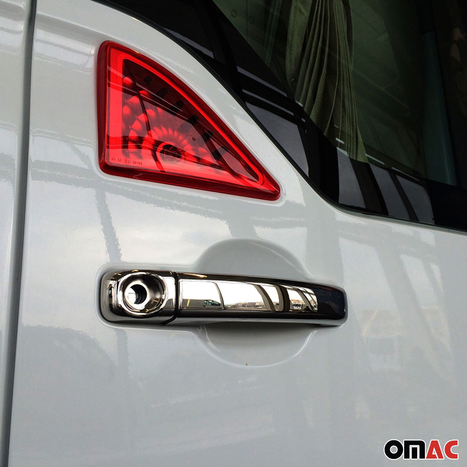 Couverture poignée de porte pour Opel Vivaro B 2014-2019 5 Portes Acier 10Pcs