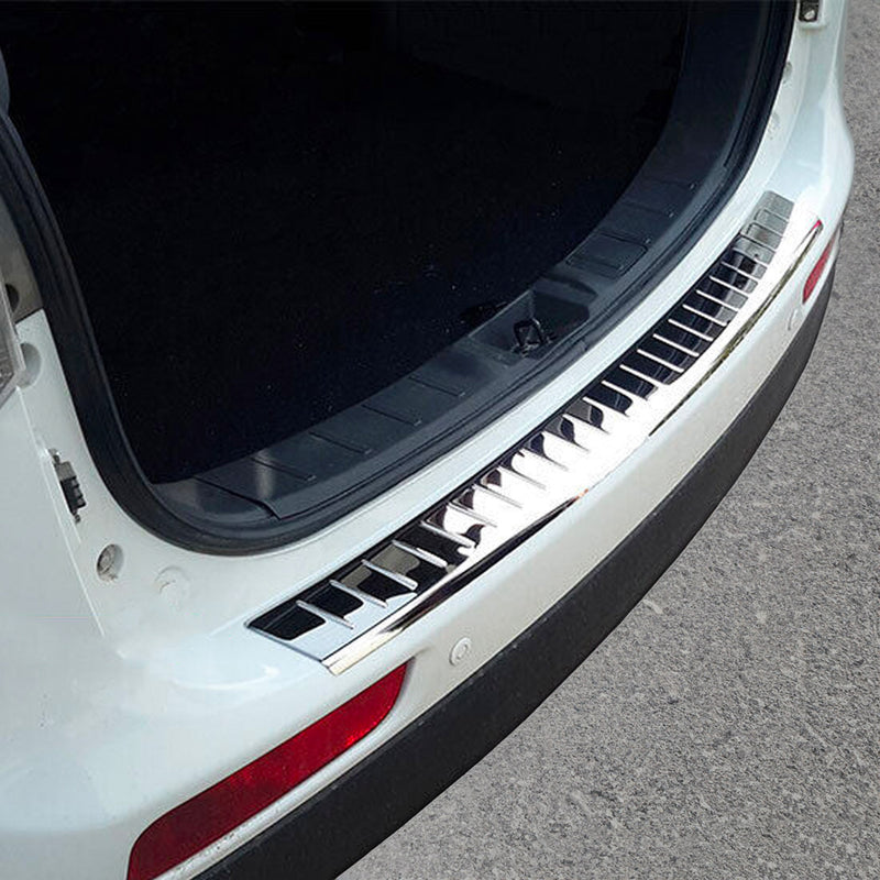 Protection Seuil de Pare-chocs Arriére Pour Mitsubishi Outlander 2012-2016 Inox