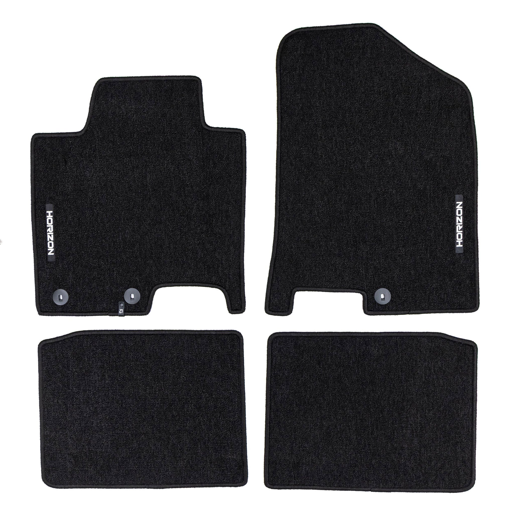 Tapis de Sol de Voiture pour Hyundai i40 2011-2019 Velours Imperméable 4Pcs