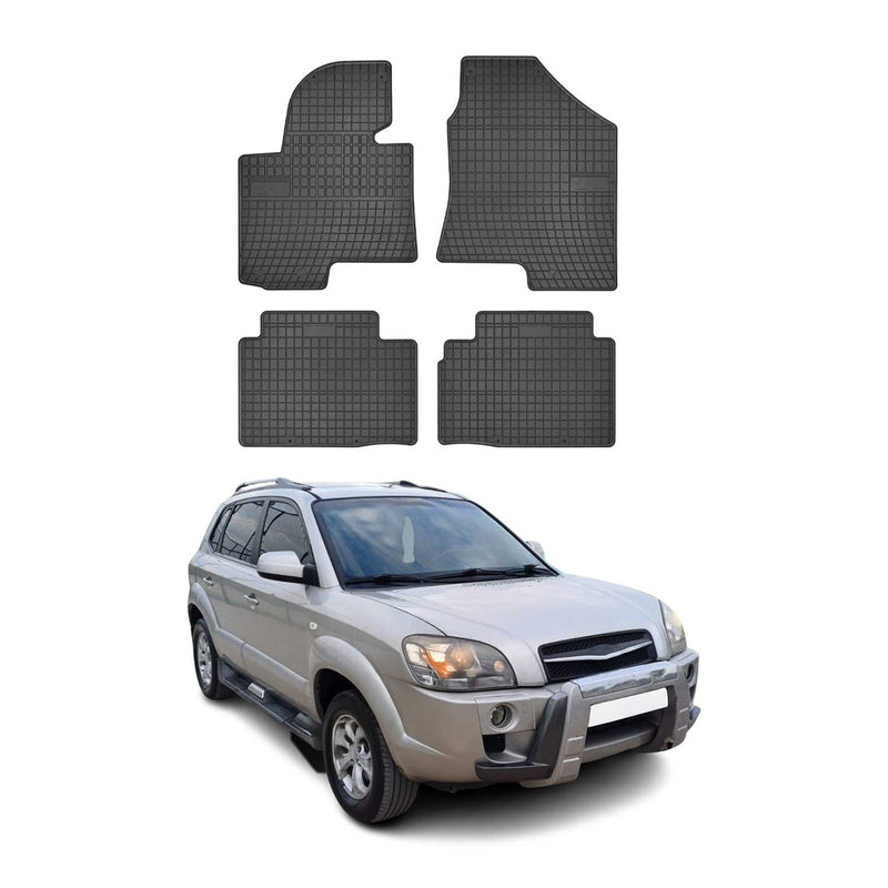 Tapis de Sol pour Hyundai Tucson II 2009-2015 OMAC Noir Caoutchouc