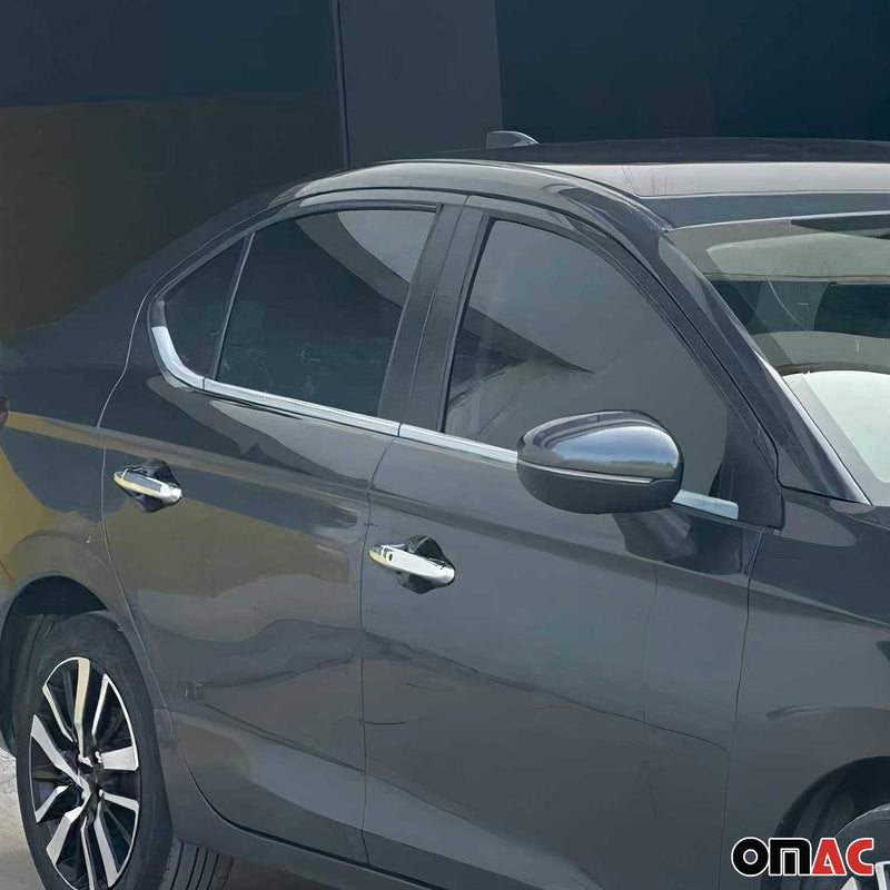 Garniture De Fenêtre pour Honda City 2021-2025 en Acier Inox Chromé 6x
