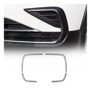 Cadres de Phare Avant - pour VW Tiguan 2020-2024 FL inoxy chromé