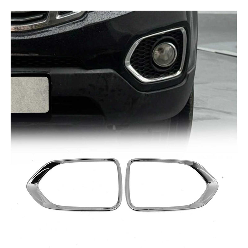 Cadre Phare Antibrouillard pour Kia Sorento 2010-2012 en acier inox Chromé