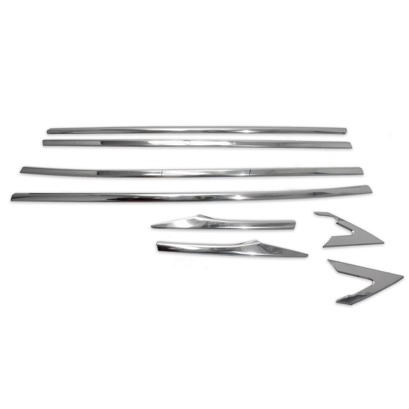 Garniture de Fenêtre pour Honda Civic Berline 2016-2021 Acier Inox 8Pcs