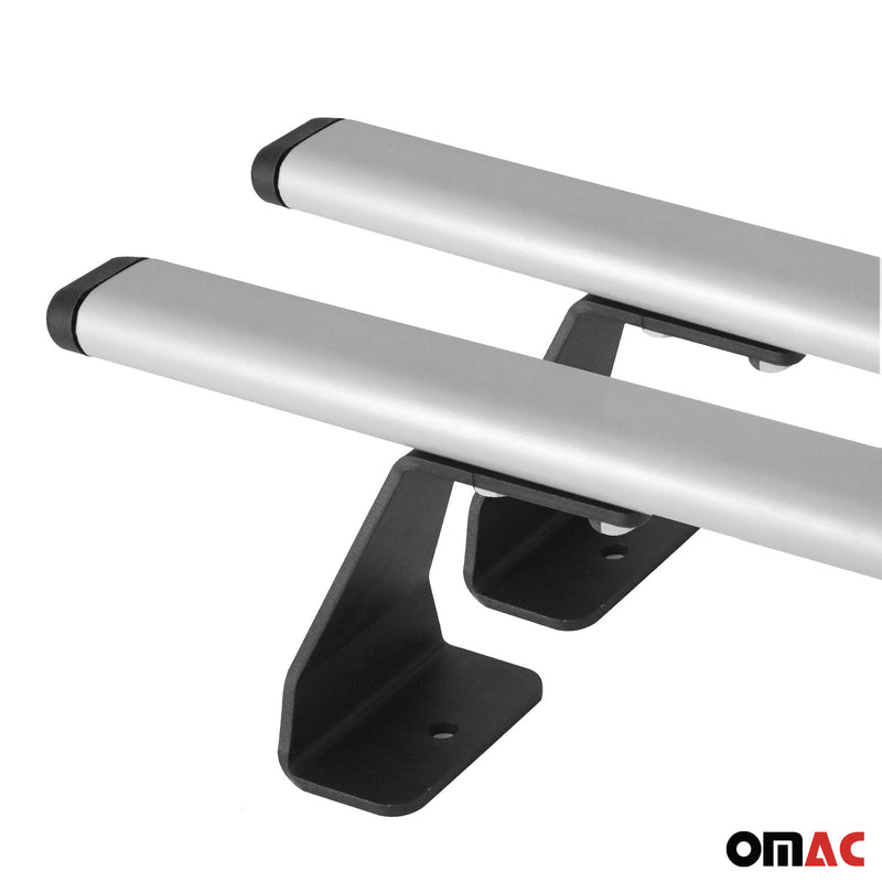 Barres de toit transversales pour Honda CR-V 2012-2016 Acier Gris 2 pcs