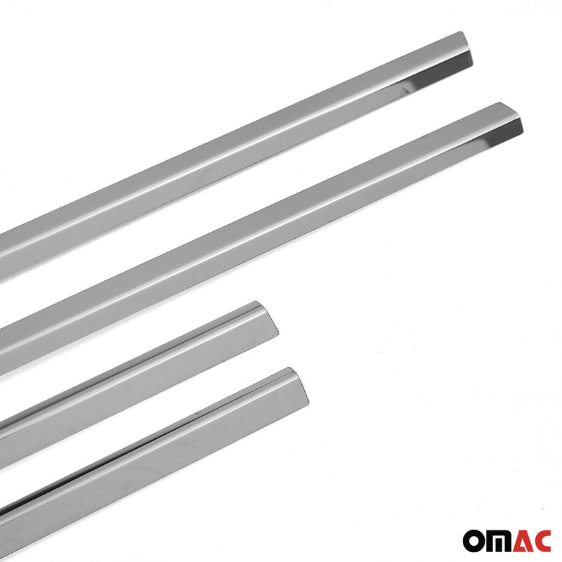 Garniture de Fenêtre pour Land Rover Discovery 2004-2009 Acier Inox 4Pcs