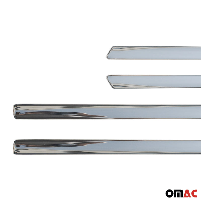 Baguettes de porte pour VW Bora Limo/Variant 1998-2005 en acier inox chrome