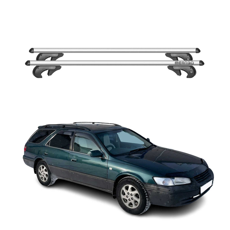 Barres de toit transversales pour Toyota Camry 1991-2001 Aluminium Gris 2x