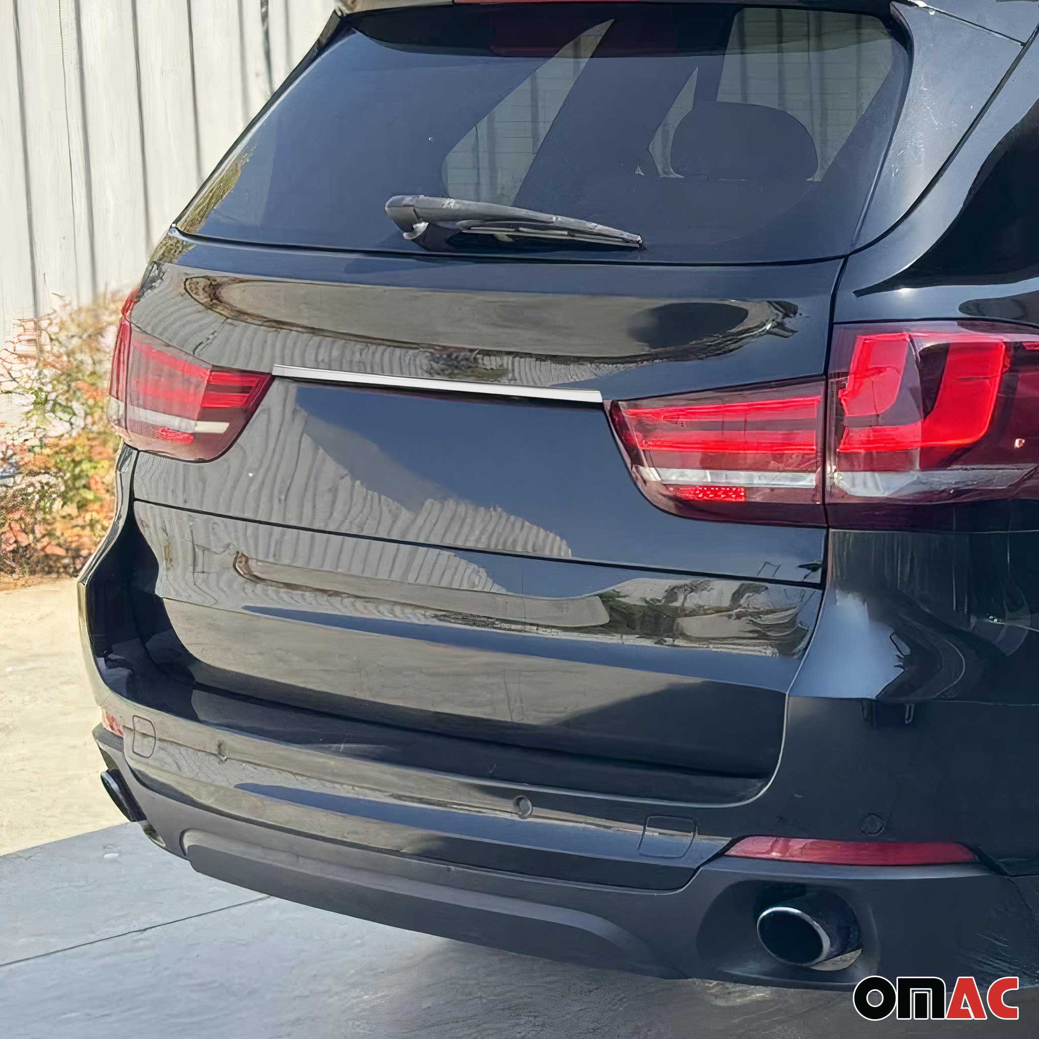 Couvercle de poignée de hayon pour BMW X5 F15 F85 2013-2018 acier inox Chromé