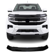 Deflecteurs d'air capot de voiture pour VW Amarok mk2 2023-2026 1Pc noir ABS