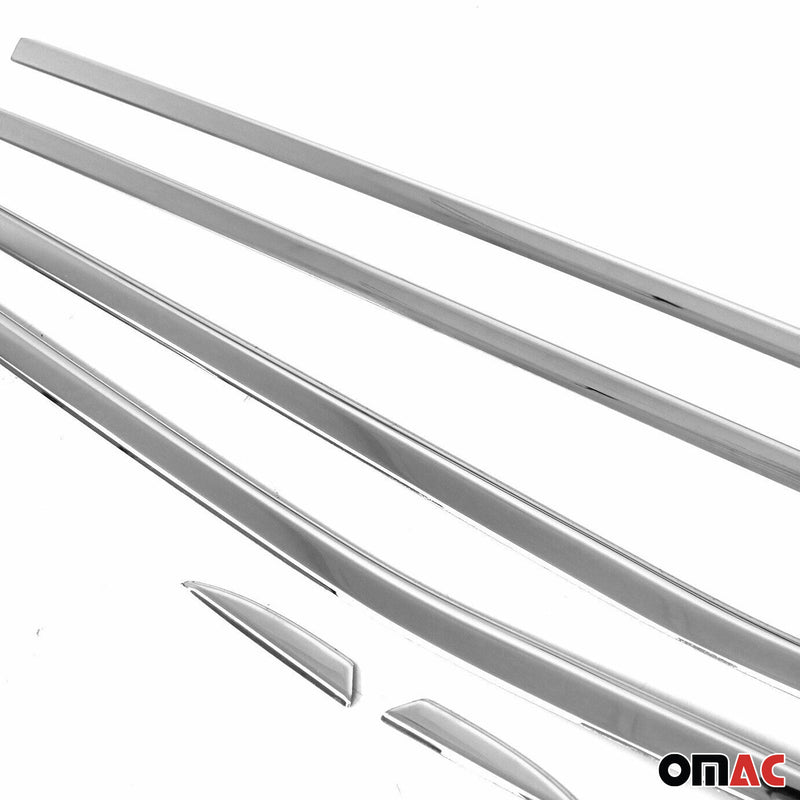 Baguettes pour contour latérales pour Renault Megane IV 2016 inox chrome